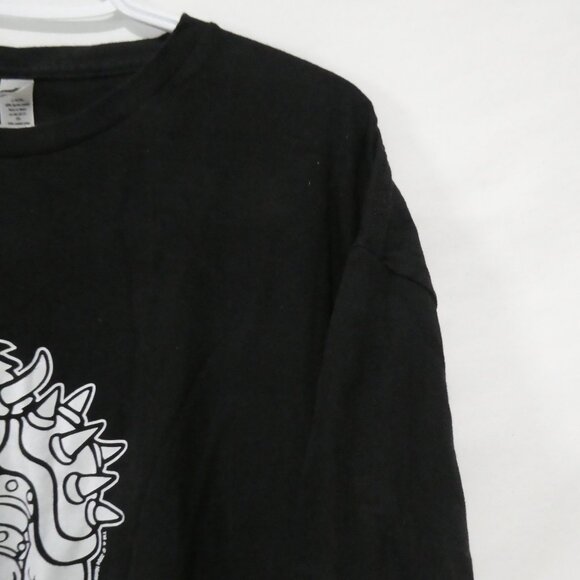 Y2K | BANG-ON - Nintendo | 2XL |  Classic Black T-Shirt W/ Bowser King Koopa '04 - Picture 6 of 15